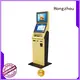 Self-service check in kiosk with bar code reader in hotel 1
