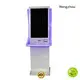 New elegant design 32 inch cash exchange kiosk Cash with LED light and Metal Keyboard1 1