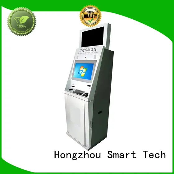 Self-service Kiosk for ticketing printing with capacitive touch screen for bus station1 1