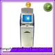 thermal information kiosk touch screen with printer in airport Hongzhou 1