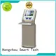 Hongzhou professional library self checkout systems with id card reader in library 1