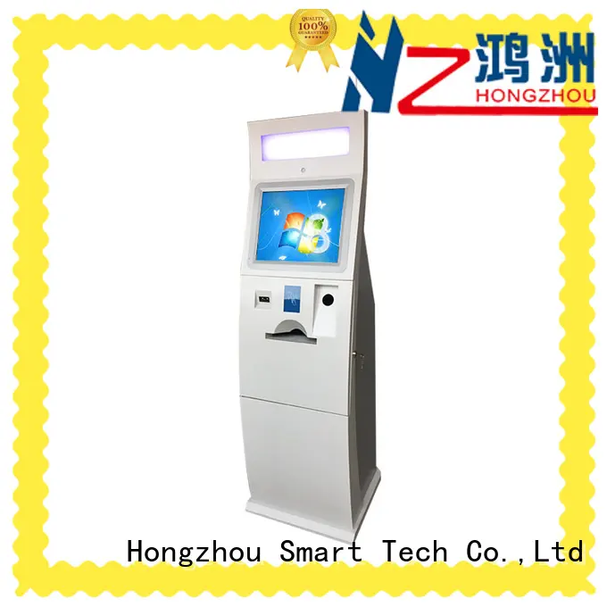 blue self pay kiosk powder in bank 1