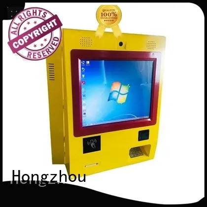 Hongzhou dual screen payment kiosk powder in bank 1