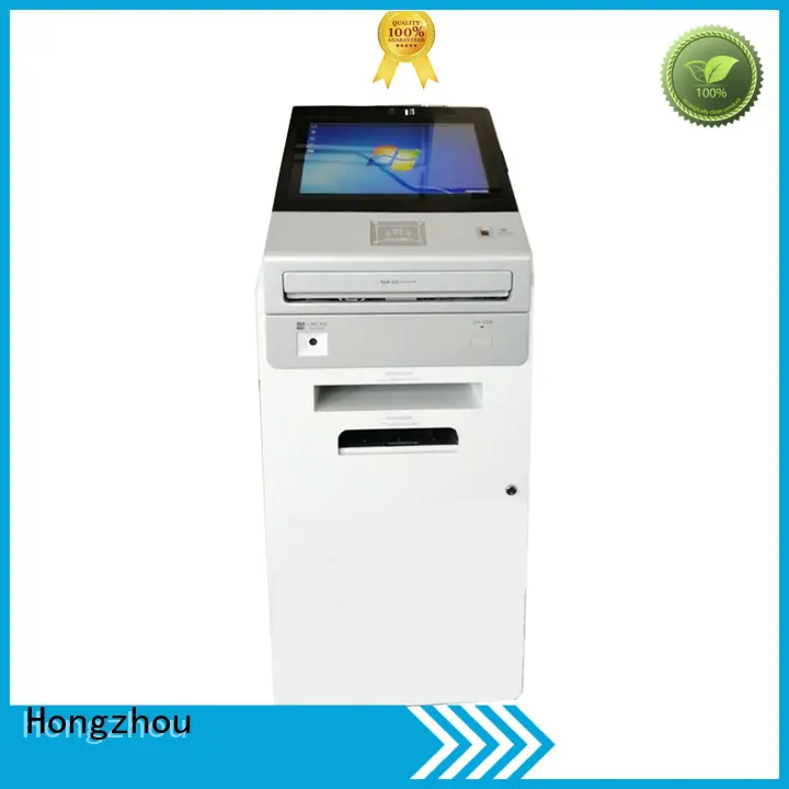 Hongzhou touch screen tourist information kiosk for sale 1