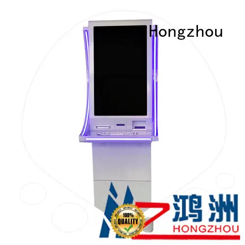 Hongzhou wall mounted bill payment kiosk coated for sale 1