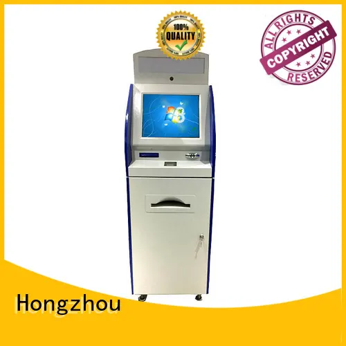 information kiosk machine with qr code scanning in bar Hongzhou 1