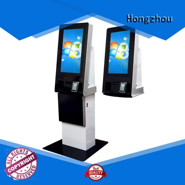 Hongzhou hd touch screen payment kiosk for sale 1
