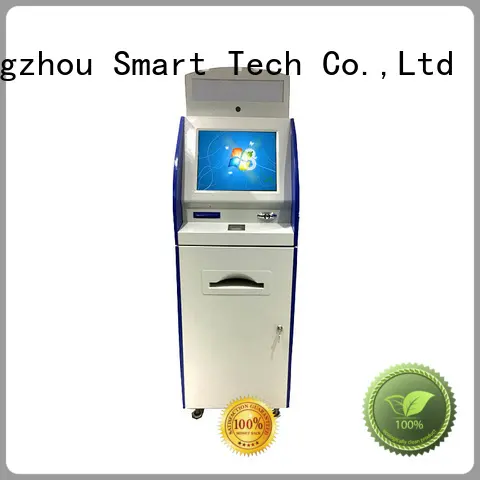 Hongzhou touch screen information kiosk with qr code scanning for sale 1