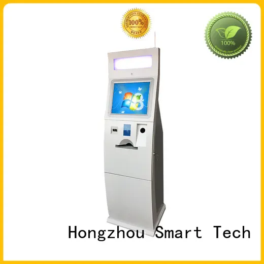 dual screen bill payment kiosk acceptor in bank 1