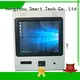 Hongzhou floor standing digital information kiosk with camera in bar 1