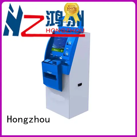 Hongzhou custom patient self check in kiosk for line up in hospital 1
