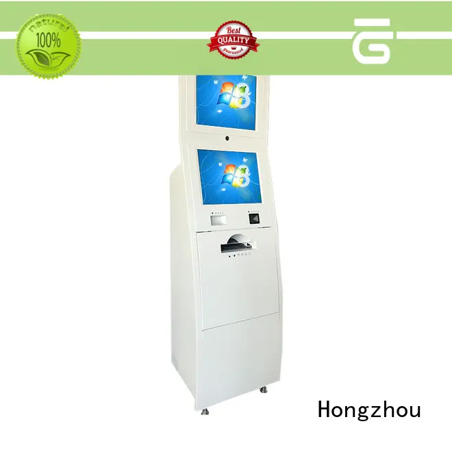 Hongzhou information kiosk machine receipt in bar1 1