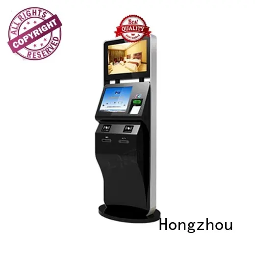 Hongzhou best ticket kiosk machine with camera in cinema 1