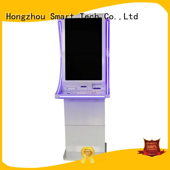 Hongzhou pay kiosk with laser printer in bank 1