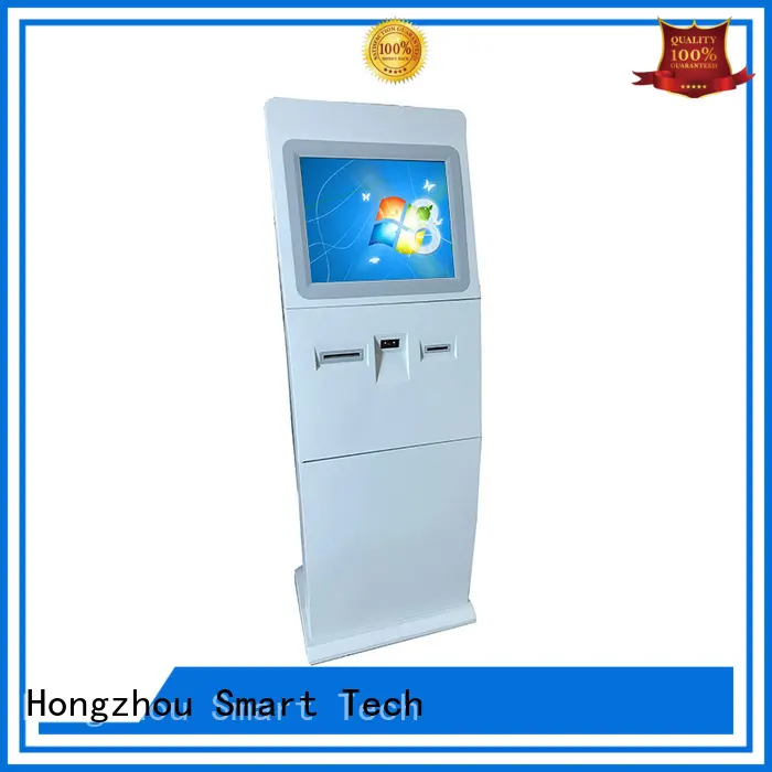 Hongzhou new information kiosk with printer in airport 1