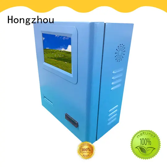Hongzhou self service kiosk payment terminal with laser printer in hotel 1