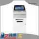 Hongzhou touch screen information kiosk with printer in airport 1