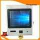 thermal digital information kiosk with printer in bar 1