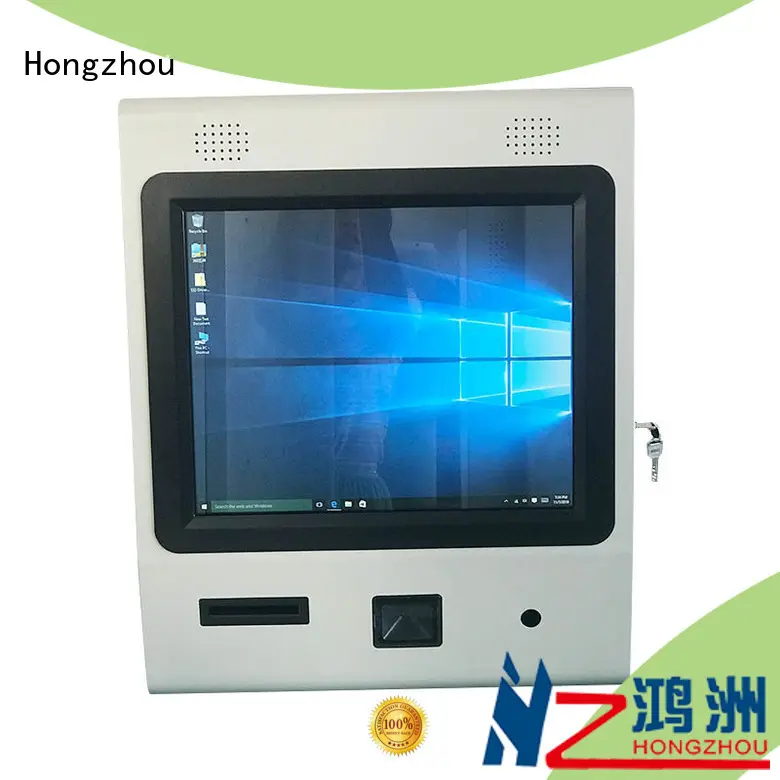 top touch screen information kiosk receipt in airport 1