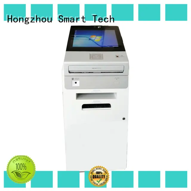 Hongzhou information kiosk with qr code scanning in airport 1