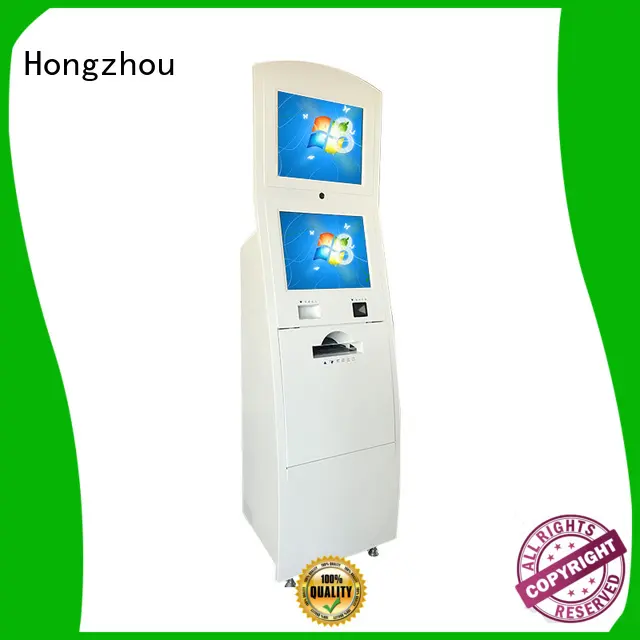 Hongzhou touch screen digital information kiosk for busniess for sale 1