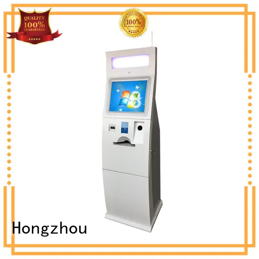 Hongzhou windows system bill payment kiosk dispenser in hotel 1