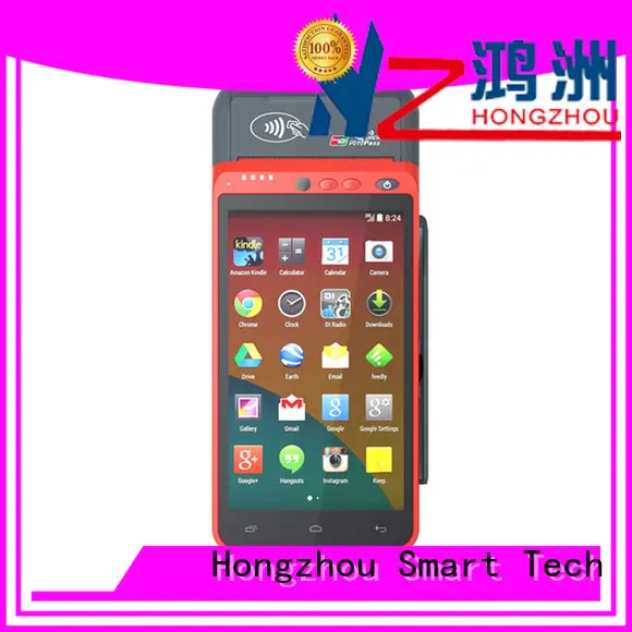 Hongzhou high speed smartpos for busniess in hospital 1