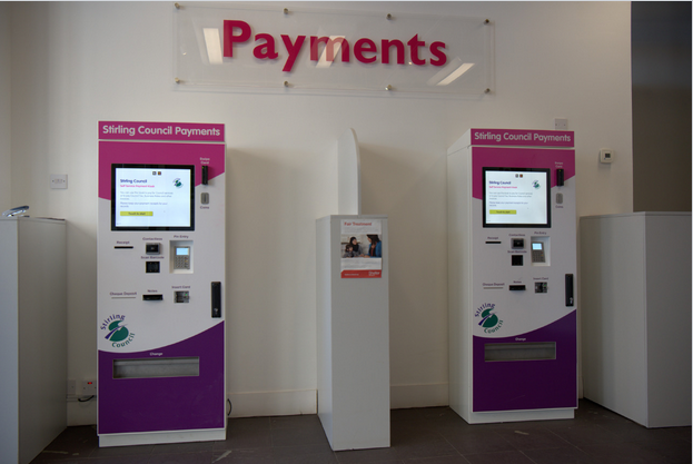 Hongzhou wall mounted automated payment kiosk machine in hotel 4