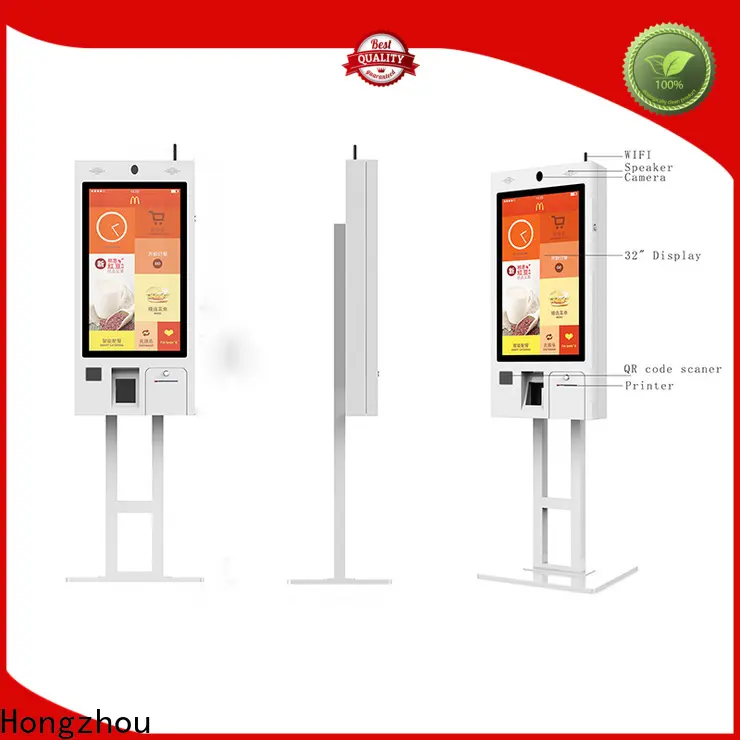 Hongzhou good selling self service kiosk factory for restaurant 1