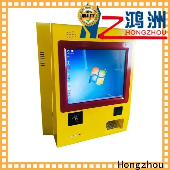 Hongzhou dual screen pay kiosk dispenser in hotel 1