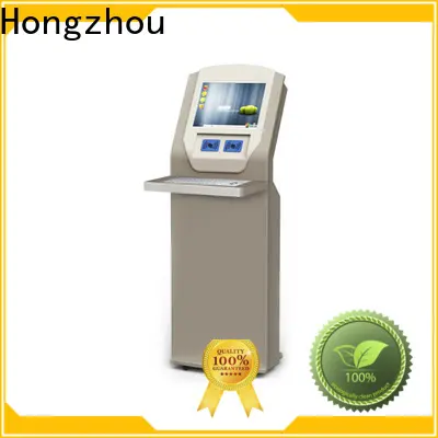 Hongzhou top library information kiosk factory in book store 1
