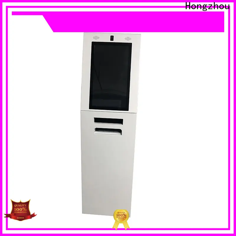 Hongzhou top information kiosk with printer in airport 1