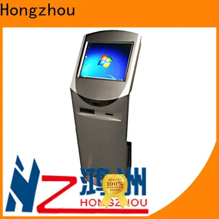 high quality digital information kiosk with printer in bar 1