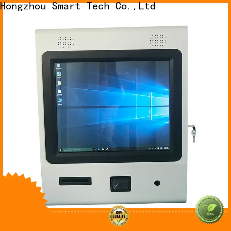 high quality interactive information kiosk with printer in bar 1