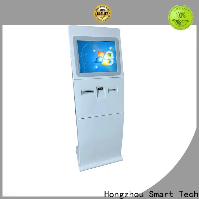 floor standing interactive information kiosk appearance in airport 1
