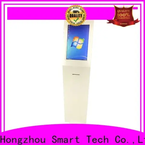 Hongzhou digital information kiosk with printer in airport1 1