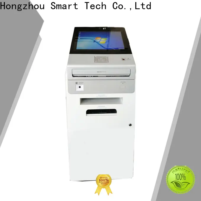 Hongzhou digital information kiosk with qr code scanning in bar1 1