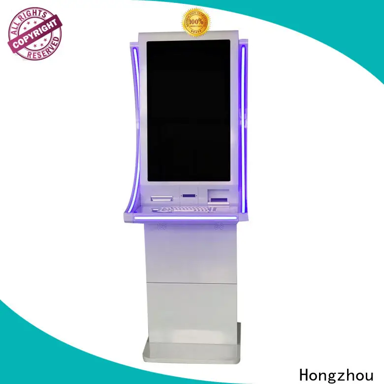 Hongzhou metal payment kiosk factory in bank 1