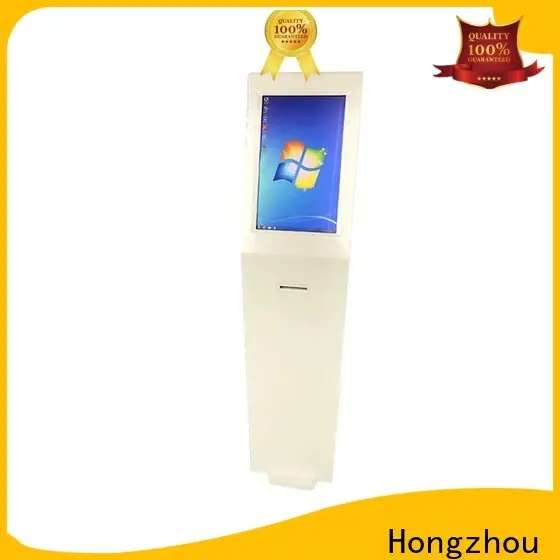 Hongzhou information kiosk with qr code scanning in airport1 1