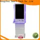 wall mounted payment kiosk keyboard in bank 1