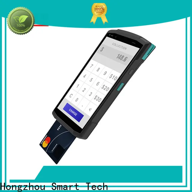 latest smart pos terminal with barcode scanner in library 1