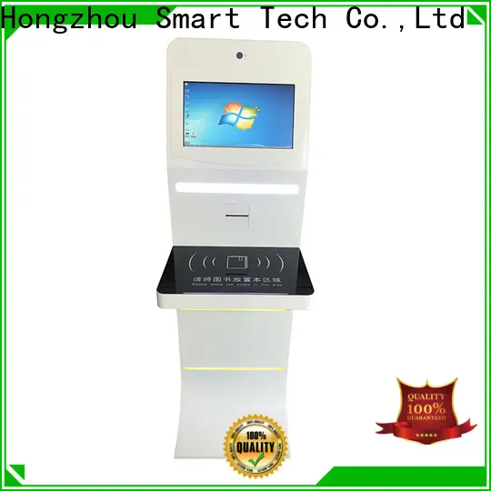 Hongzhou library self service kiosk with logo for sale 1