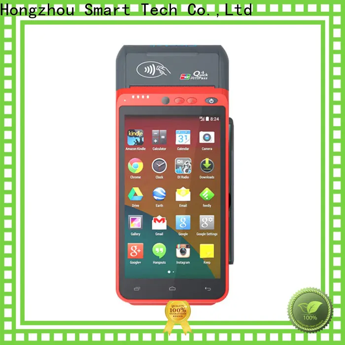 Hongzhou high speed portable pos with card reader in hospital 1