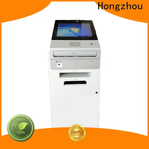 Hongzhou floor standing information kiosk machine factory in bar 1
