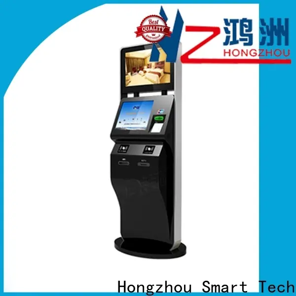 Hongzhou touch screen ticket kiosk machine supplier on bus station 1