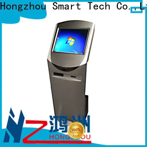 government digital information kiosk with printer in bar 1