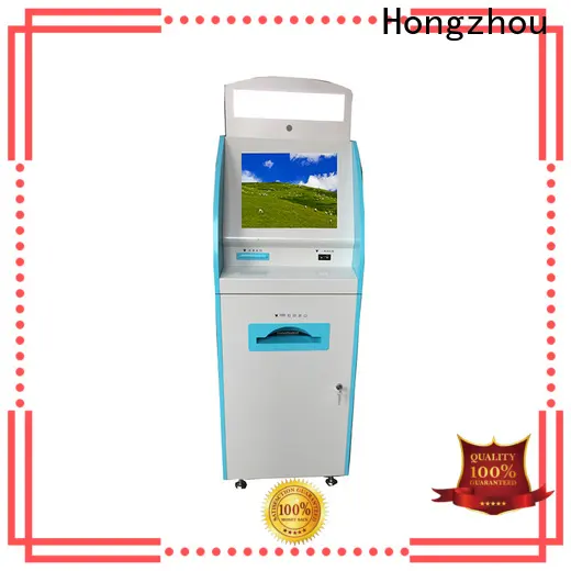 Hongzhou patient self check in kiosk operated for patient 1