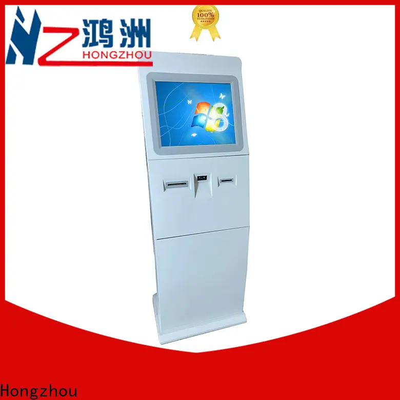 Hongzhou information kiosk machine receipt in airport 1