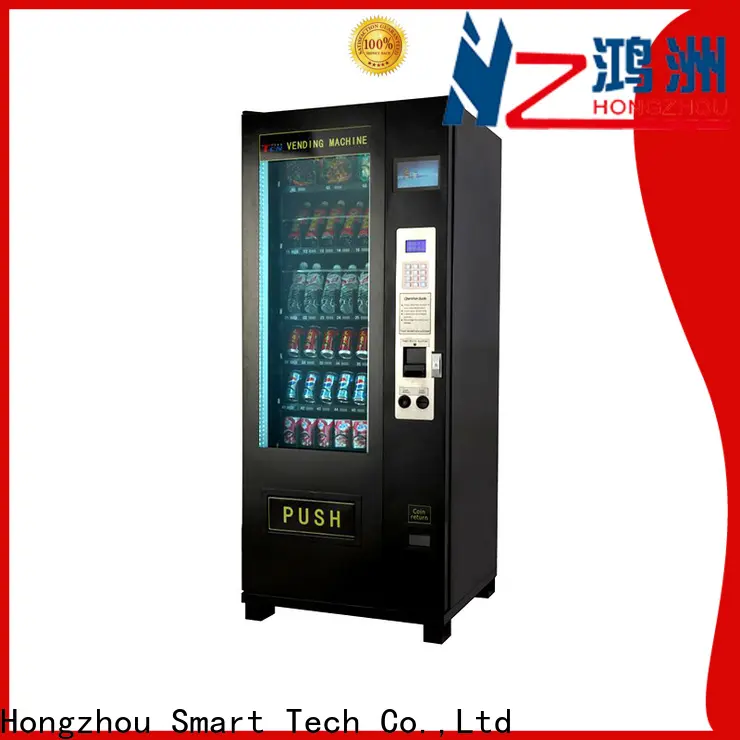 design snack vending machine with barcode scanner for airport 1