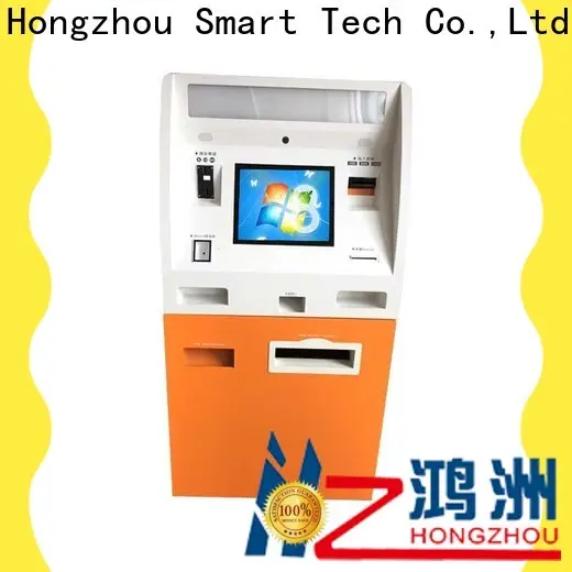 metal kiosk payment terminal for busniess in bank 1
